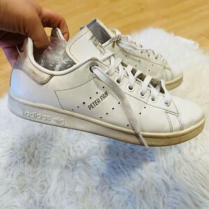 Adidas Stan Smith x Disney Peter Pan Tinkerbell Shoes women 5.5 White Sneakers